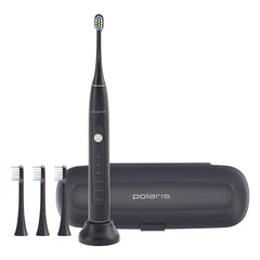 Зубная щетка Polaris PETB 0503 со звуковой технологией очистки с пятью режимами очистки  и дорожным чехлом
