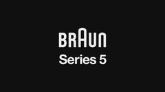 Бритва електрична Braun Series 5 50-M/B/R/W1200 S для сухого або вологого гоління