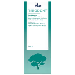 Ополіскувач для ротової порожнини Dr.Wild Tebodont з маслом чайного дерева (Melaleuca Alternifolia) без фториду, 400 мл