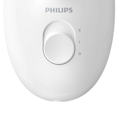 Эпилятор Philips Satinelle Essential BRE235/00 компактный для сухой эпиляции с двумя режимами скорости с питанием от сети