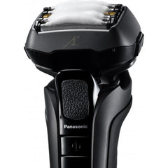 Бритва электрическая Panasonic ES-LV6U-K820 для сухого или влажного бритья с пятью бритвенными головками c мягким дорожным чехлом