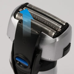 Бритва електрична Panasonic ES-RF31-S520 для сухого або вологого гоління з чотирма голівками для гоління і м'яким дорожнім чохлом.