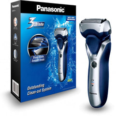 Бритва электрическая Panasonic ES-RT37-S520 для сухого или влажного бритья с тремя бритвенными головками