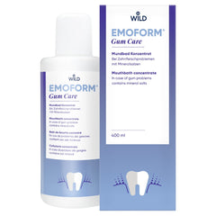 Ополаскиватель для полости рта Dr.Wild Emoform Gum Care уход за деснами с минеральными солями концентрат, 400 мл