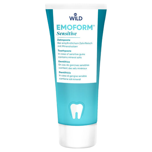Зубна паста Dr. Wild Emoform для чутливих зубів з мінеральними солями та фторидом, 75 мл