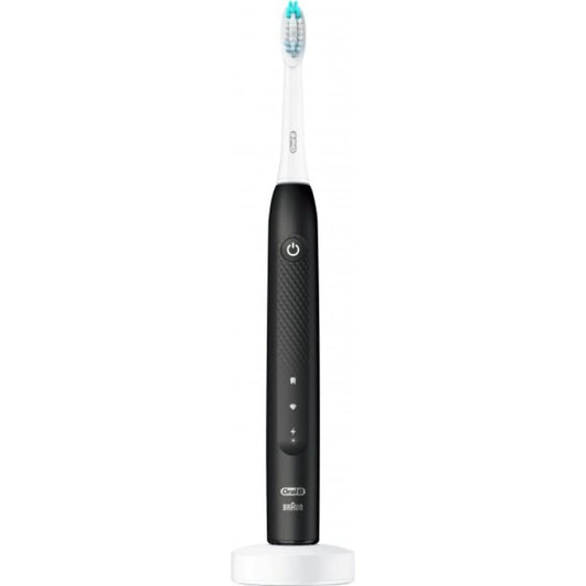 Зубна щітка електрична Braun Oral-B 2000 Pulsonic Slim Clean Black зі звуковою технологією очищення з двома режимами чищення