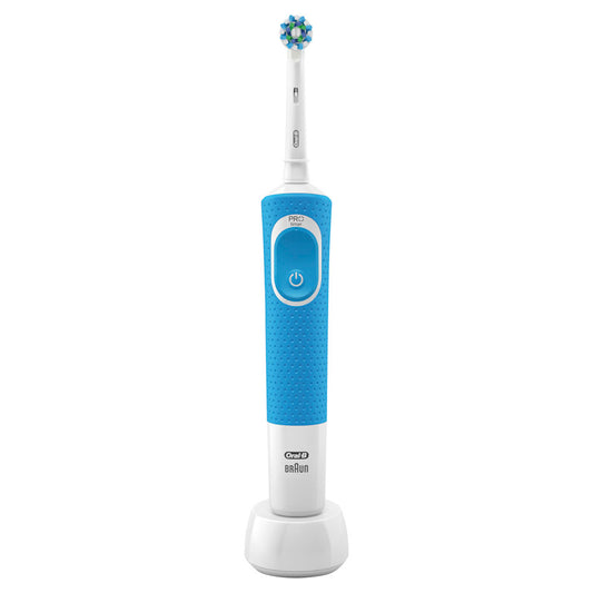 Зубна щітка електрична Braun Oral-B Vitality Sensitive Clean Blue D100.413.1 PRO ротаційна з одним режимом чищення