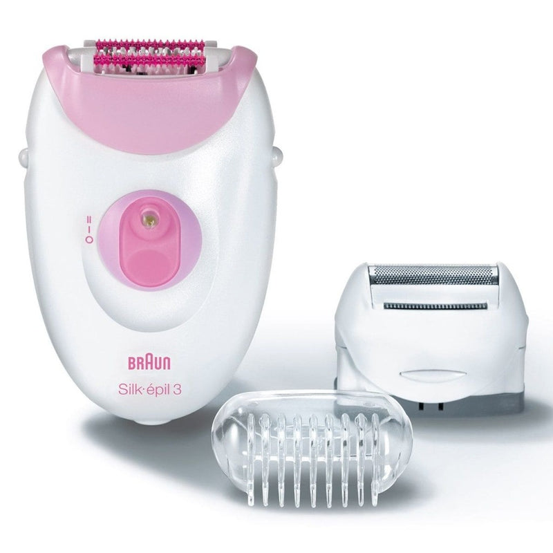 Епілятор Braun Silk epil 3 SE 3270 типу 5320 для сухої епіляції з двома швидкостями з живленням від мережі