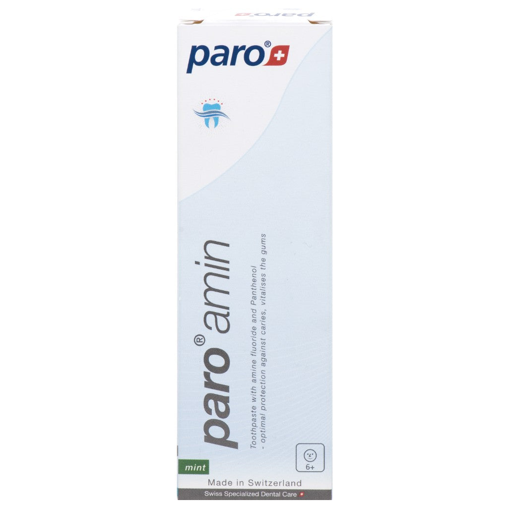 Зубная паста ParoSwiss paro® amin на основе аминофторида 1250 ppm, 75 мл