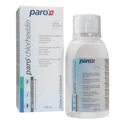 Ополаскиватель для полости рта ParoSwiss paro® chlorhexidin 0,12% 200 мл