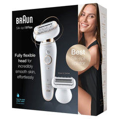 Эпилятор Braun Braun Silk-epil 9 Flex SES 9002 3D типа 5380 для сухой или влажной эпиляции с двумя режимами скорости